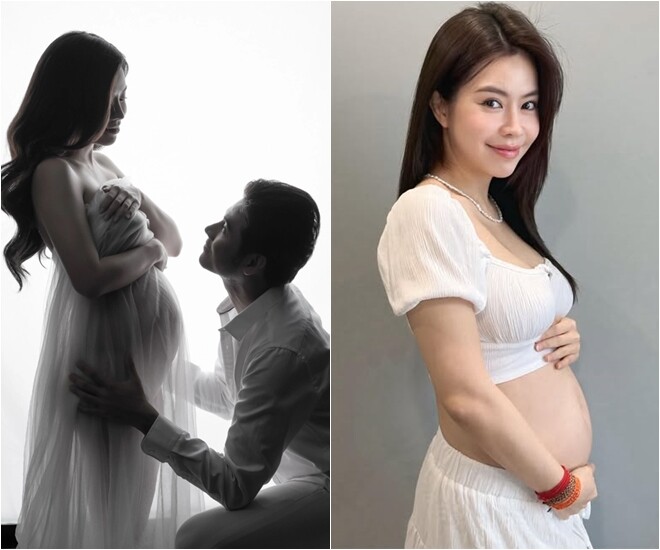 Vợ diễn viên Anh Tài bầu lần 2 bị &#34;hành lên bờ xuống ruộng&#34;, chồng tắm xong là bịt mũi chạy mất dép - 3