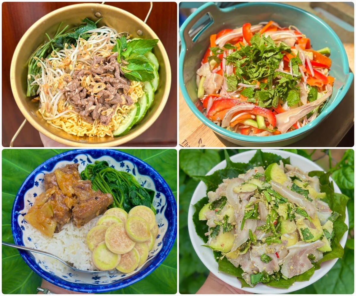 9X cứ cuối tuần là về nấu cơm cho bố mẹ, nhìn bữa ăn mùa hè đơn giản mà thèm chảy nước miếng - 5