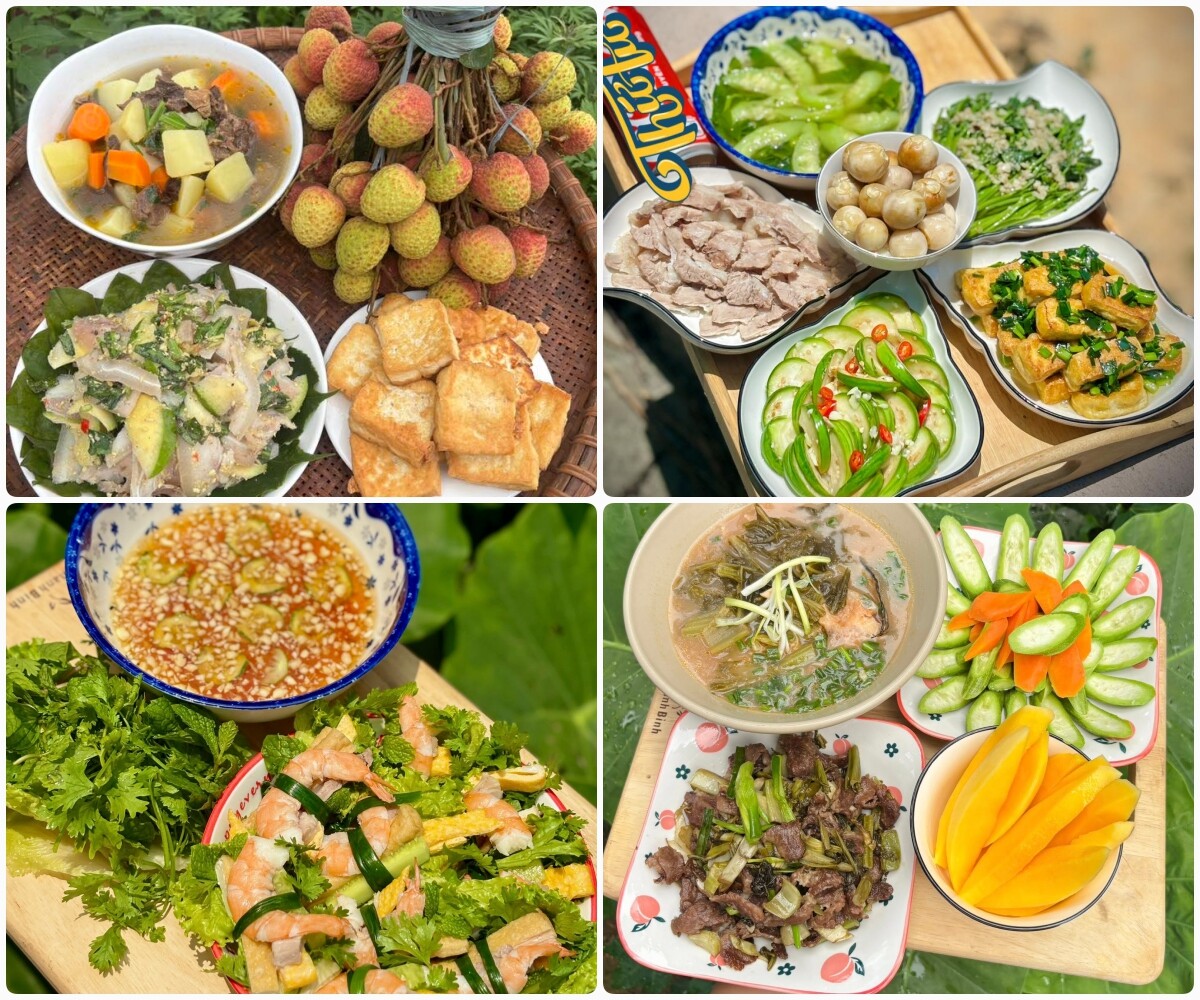 9X cứ cuối tuần là về nấu cơm cho bố mẹ, nhìn bữa ăn mùa hè đơn giản mà thèm chảy nước miếng - 12