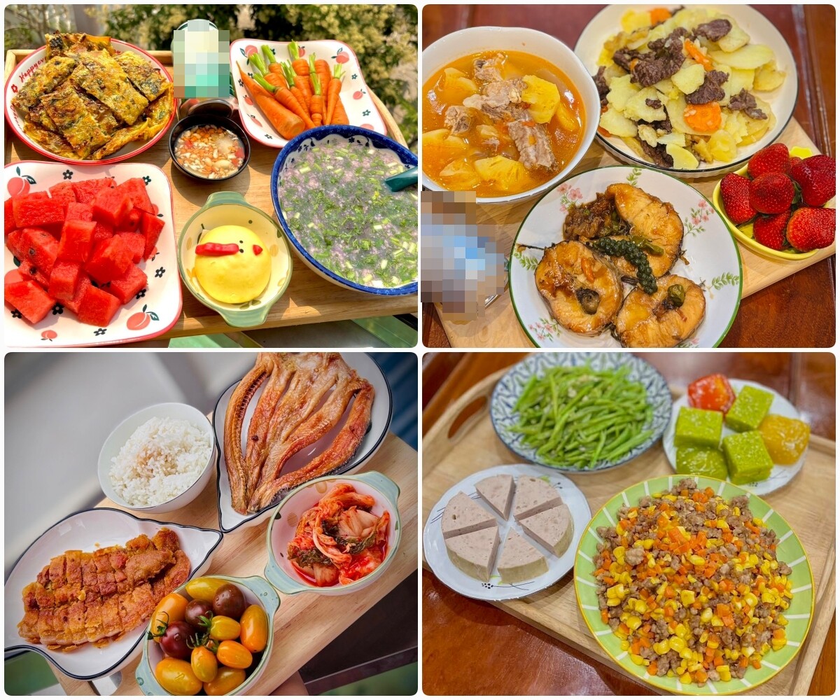9X cứ cuối tuần là về nấu cơm cho bố mẹ, nhìn bữa ăn mùa hè đơn giản mà thèm chảy nước miếng - 14