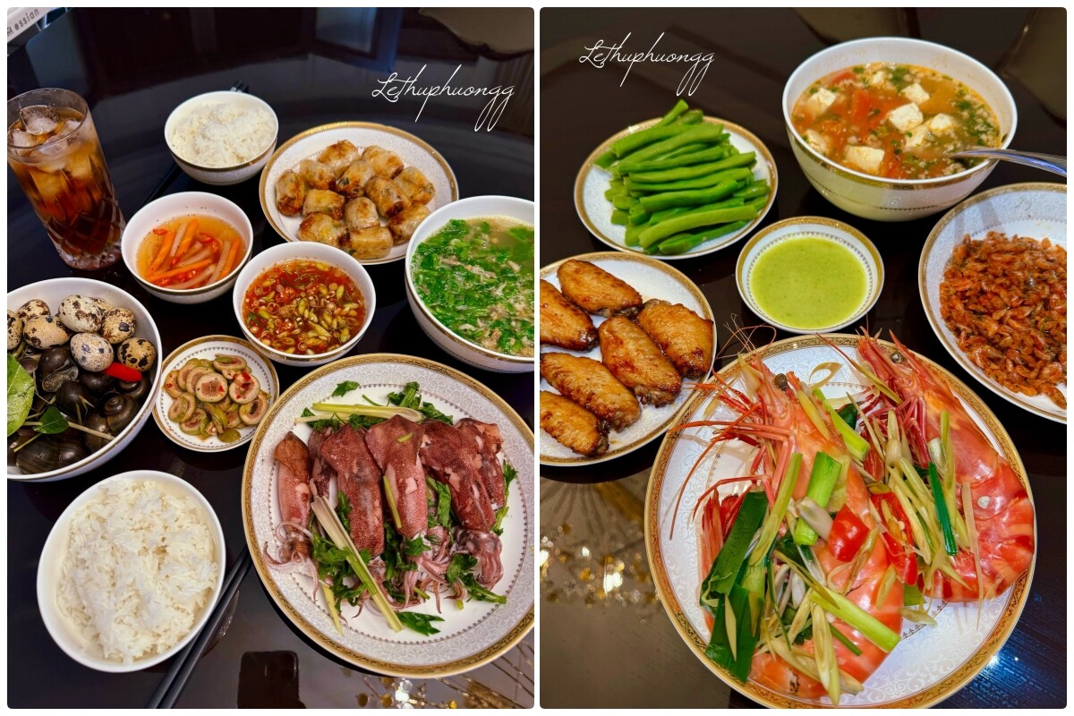 9X học nấu ăn từ mẹ đẻ và mẹ chồng, khoe những bữa cơm nhà siêu chất lượng, thơm ngon - 5