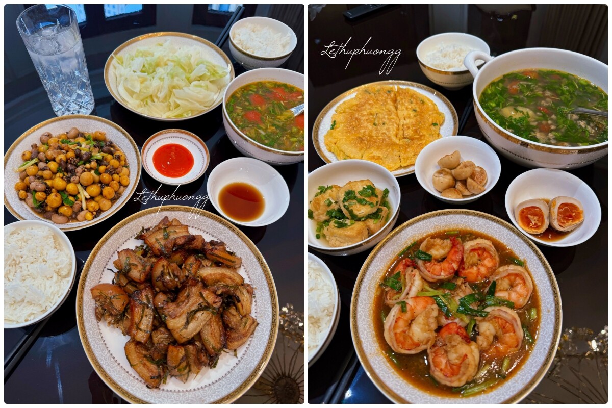 9X học nấu ăn từ mẹ đẻ và mẹ chồng, khoe những bữa cơm nhà siêu chất lượng, thơm ngon - 11