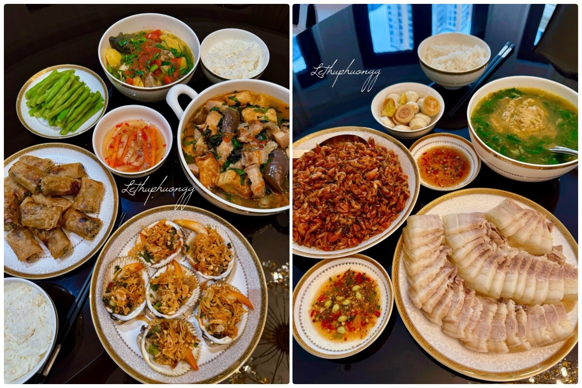 9X học nấu ăn từ mẹ đẻ và mẹ chồng, khoe những bữa cơm nhà siêu chất lượng, thơm ngon - 13