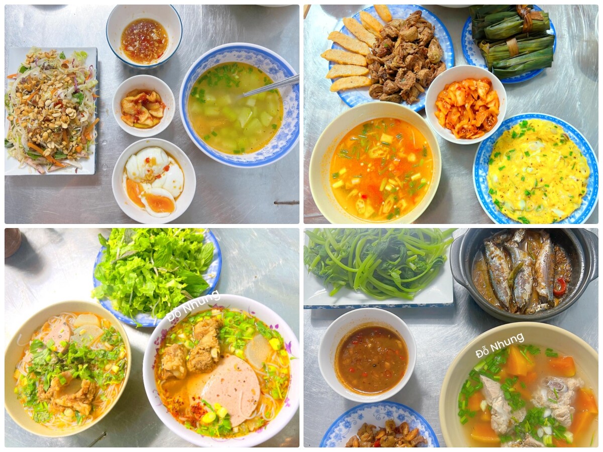 Gen Z mê nấu nướng, khoe cơm nhà 2 người cực ngon, chồng lúc nào cũng phải hỏi &#34;chụp ảnh xong chưa&#34; để còn ăn - 4