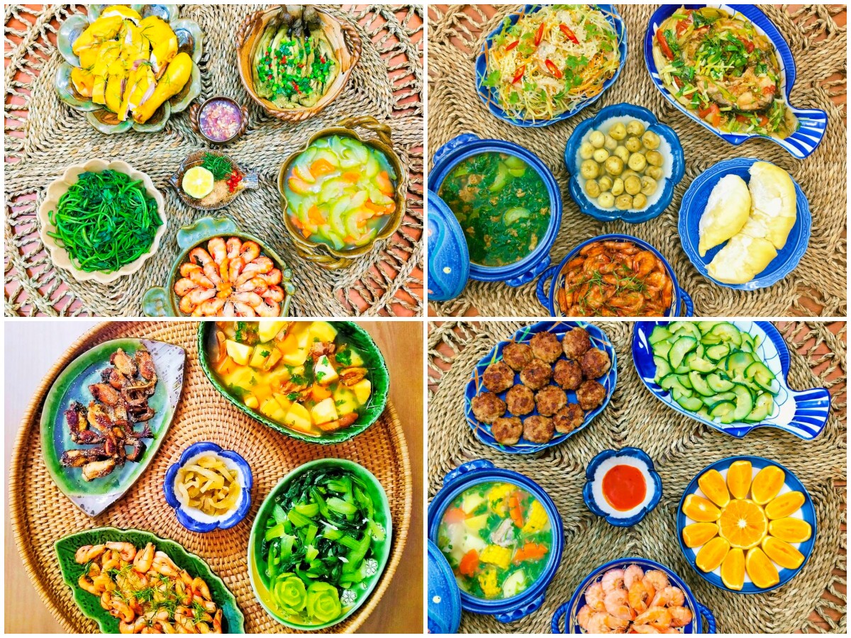 8X chỉ khi nào rảnh mới vào bếp, khoe loạt cơm đủ món ngon, cả nhà hay nói &#34;ngắm thôi đã no rồi&#34; - 3