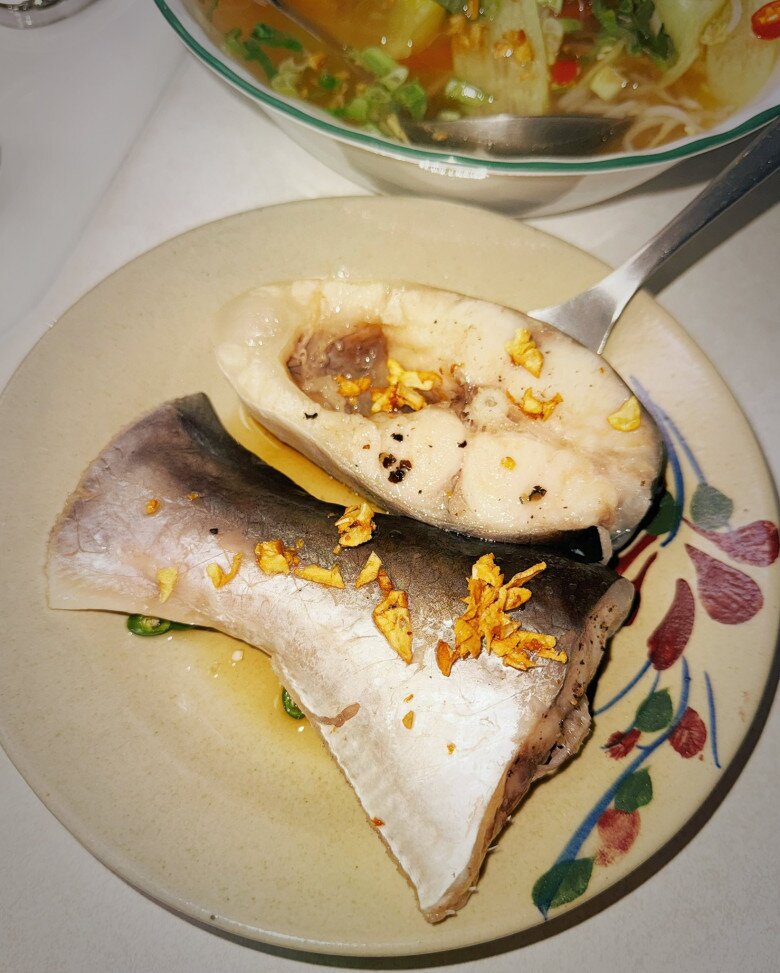 Chồng làm cho Hoa hậu Diễm Hương bào ngư, hải sâm và đủ món ngon: Vợ nấu thì liên tục uống nước, dụi tai - 10