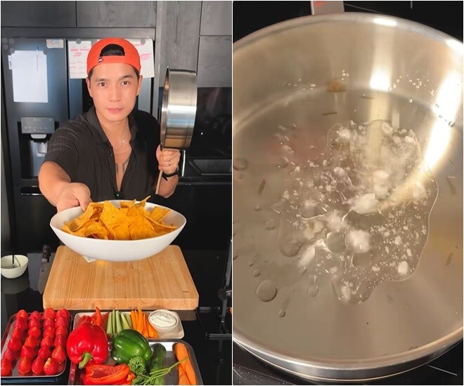Chồng Ngô Thanh Vân làm bữa ăn đầy màu sắc cho vợ bầu, fan thán phục: &#34;Tu mấy kiếp mới được ông chồng này&#34; - 3