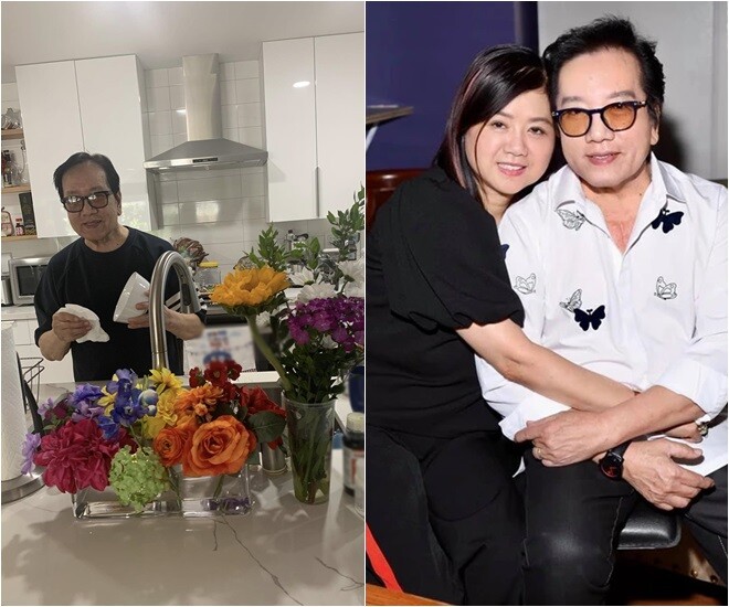 Danh ca đình đám khoe bữa cơm vợ nấu và hành động của ông sau khi ăn: &#34;Bố không phải là vua&#34; - 1