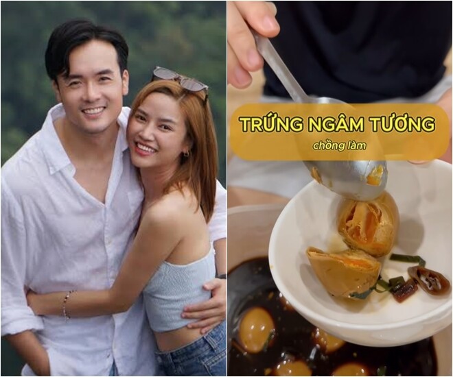 Gái xinh nổi tiếng VTV khoe món trứng siêu ngon chồng làm, vừa ăn vừa xuýt xoa &#34;cực kỳ bắt cơm&#34; - 1
