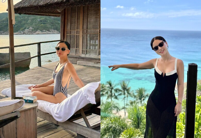 Phú bà Vbiz khoe khoảnh khắc mang bầu “tuyệt đối điện ảnh” bên chồng điển trai, U50 qua 1 lần sinh nở vẫn đẹp phát sáng - 6