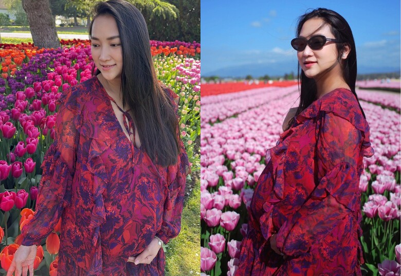 Vợ hot girl kém 17 tuổi của Lam Trường 2 lần sinh con về dáng đẹp như gái son, hào hứng khi được khuyên nên bầu tiếp &#34;tập 3&#34; - 6