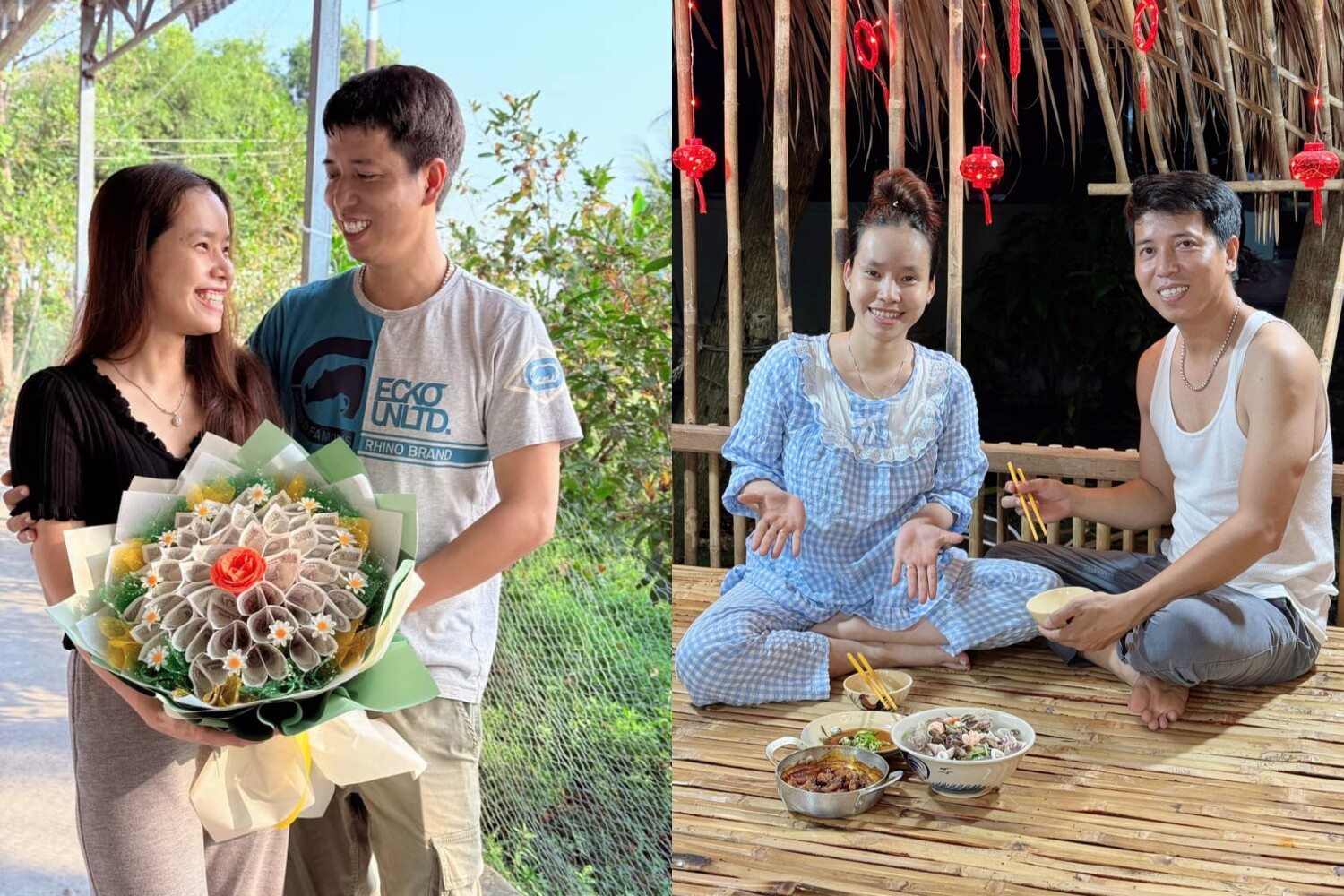 9X miền Tây bế bụng bầu đi giăng lưới bắt cá, lan tỏa nếp sống chân quê thu hút triệu view - 20