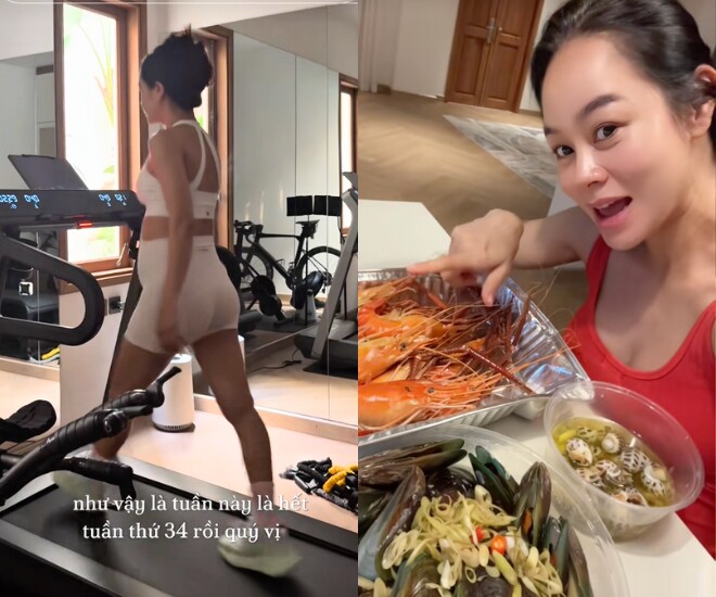 Cô giáo yoga của Hồ Ngọc Hà bầu tháng cuối bị rỉ nước ối vẫn tập luyện hăng say, chị em nóng ruột khuyên đi khám ngay - 1