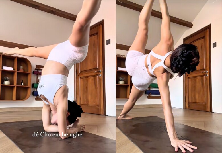 Cô giáo yoga của Hồ Ngọc Hà bầu tháng cuối bị rỉ nước ối vẫn tập luyện hăng say, chị em nóng ruột khuyên đi khám ngay - 2