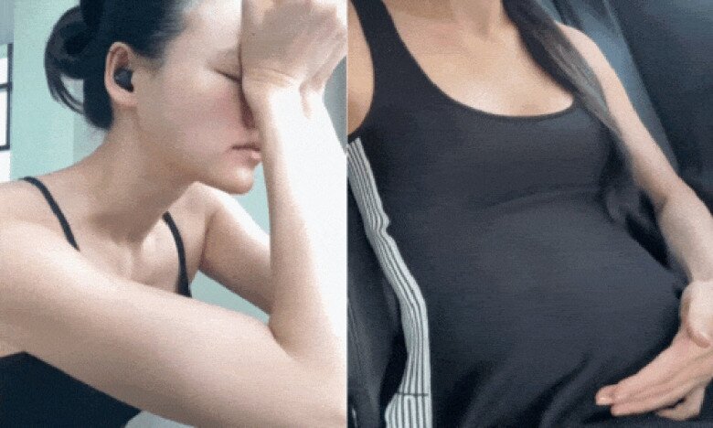 Siêu mẫu Tuyết Lan bế bụng bầu 7 tháng lên sàn diễn, U40 lần đầu mang thai được chồng bác sĩ &#34;cưng như trứng mỏng&#34; - 4
