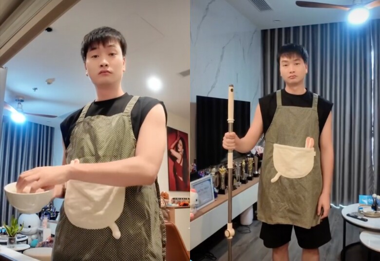 Nam thần VTV được vợ bầu khen nấu ăn “ngon nhức nách”, rửa bát giặt đồ không trượt phát nào, Huy Trần - Tuấn Khôi nay đã có đối thủ - 5