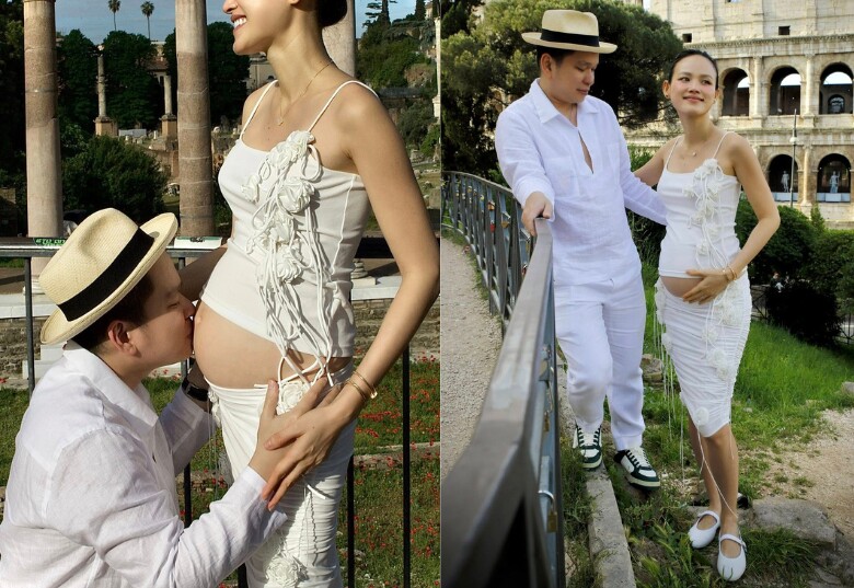 Người đẹp Việt sở hữu “cặp kiếm Nhật” dài miên man ôm bụng bầu hì hục tập thể dục, có chồng là bác sĩ thẩm mỹ vòng 1 nổi tiếng - 7