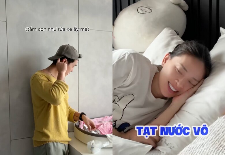 Vợ chồng Ngô Thanh Vân dắt nhau đi học lớp tiền sản, mới buổi đầu mà đã quá sóng gió vì “bàn tay tập gym” của chồng trẻ - 5