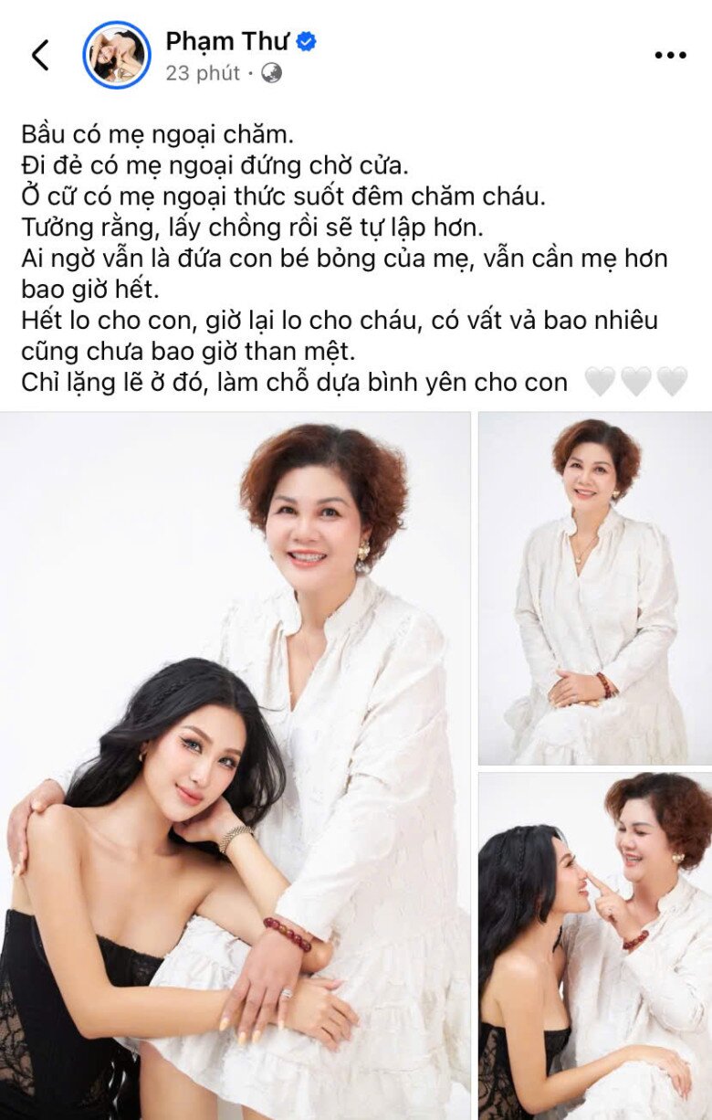 Người mẫu Phạm Thư khoe clip con “quẩy” tưng bừng như DJ trong bụng, em bé chưa chào đời đã có tới 2 người mẹ - 4