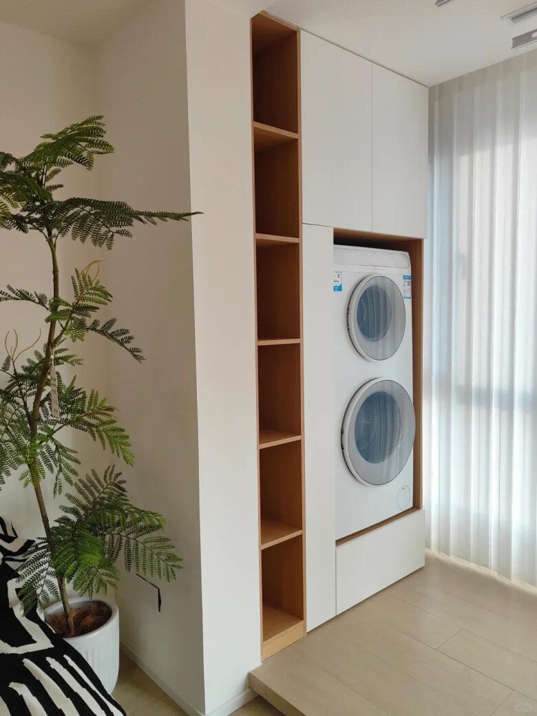Ngày càng nhiều người không đặt máy giặt ở ban công, 5 thiết kế này giúp nâng tầm không gian sống, vừa đẹp vừa tiện - 4