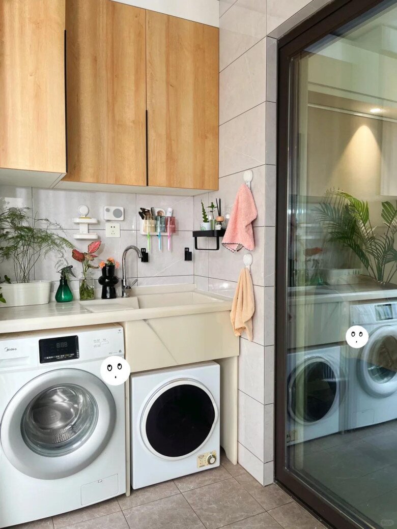Tại sao ngày càng nhiều người không lắp bồn rửa mặt trong nhà tắm? 3 thiết kế này tiện lợi hơn nhiều - 6
