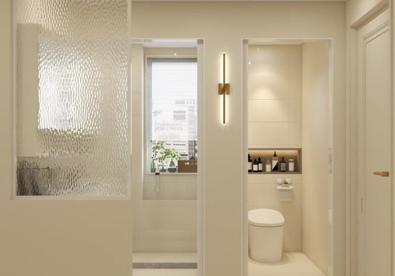 Tại sao ngày càng nhiều người loại bỏ vách kính nhà tắm? 3 thiết kế này được ưa chuộng hơn - 7