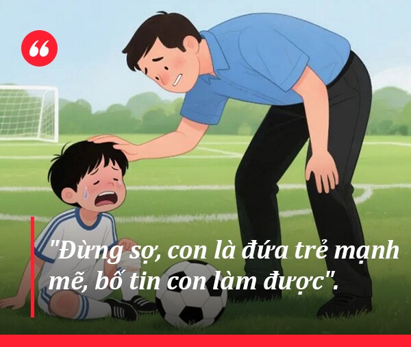3 câu nói &#34;vàng ngọc&#34; của bố là hành trang truyền tự tin cho con trai khôn lớn - 3