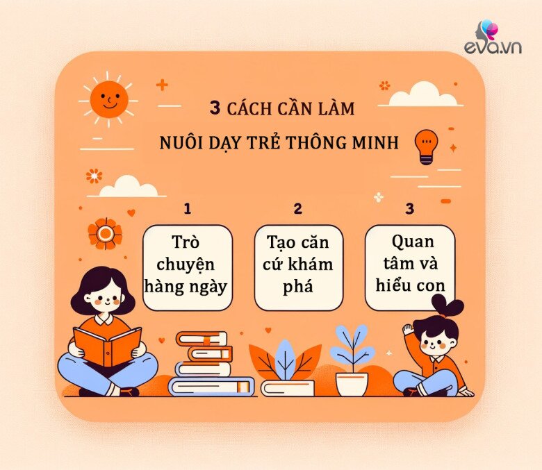3 điều nhỏ cần làm ngay để nuôi dạy con thông minh tại nhà - 3