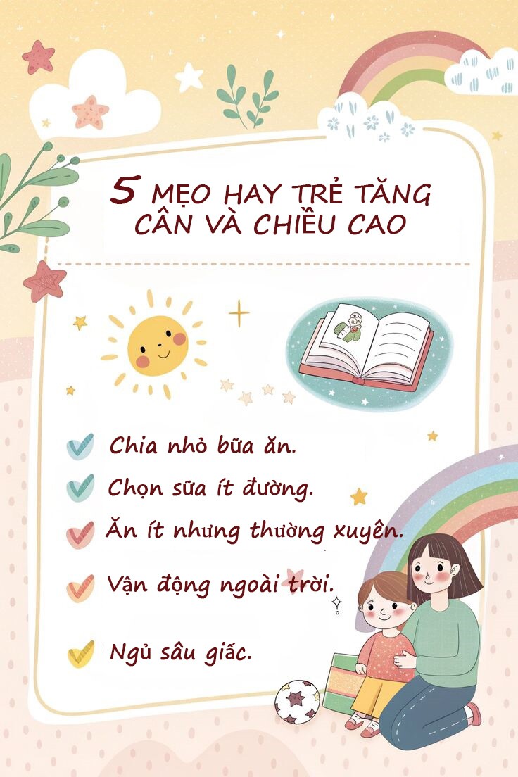 5 mẹo giúp trẻ tăng cân, tăng chiều cao cực hiệu quả - 3