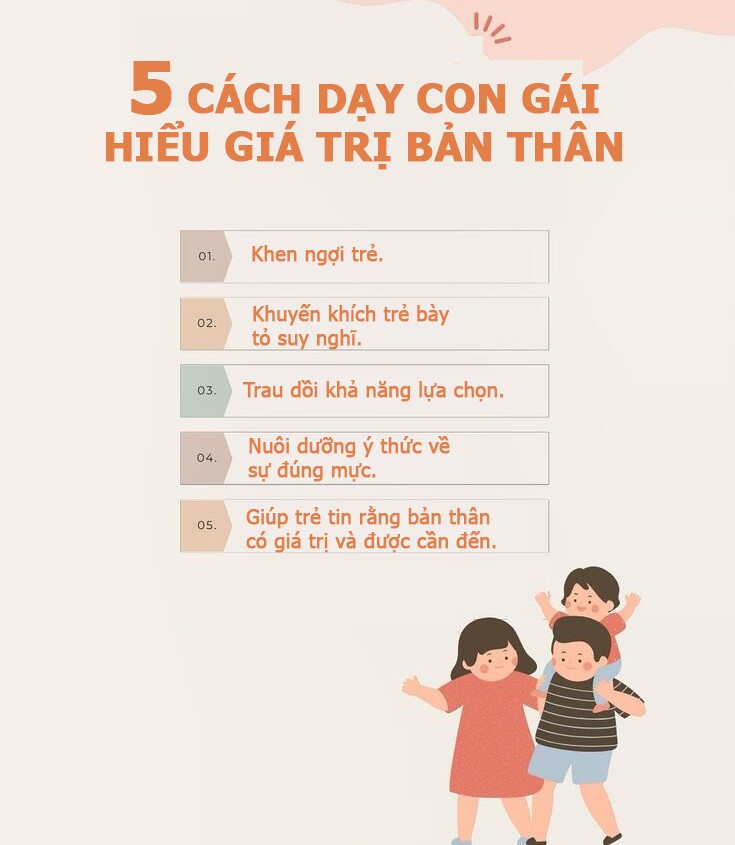 Mẹ dạy con gái 5 điều "quý hơn vàng" trở thành người kiêu hãnh, khí chất thanh cao - 3