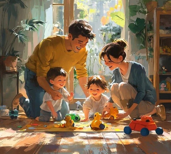 Bố mẹ yêu thương con đúng cách để cả nhà hòa thuận, cuộc sống sung túc - 9