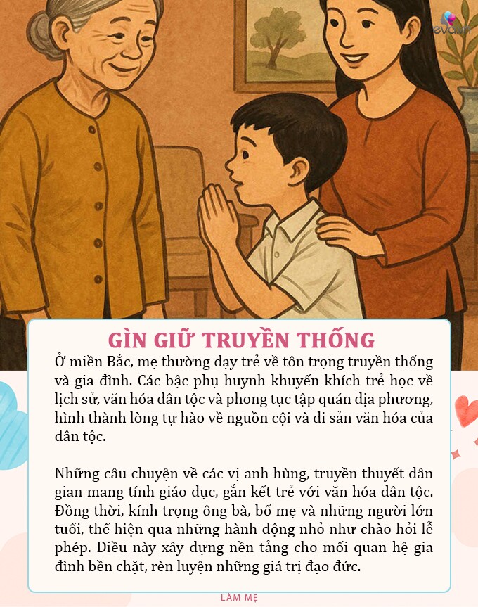 Những quy tắc mẹ Việt 3 miền Bắc - Trung - Nam dạy trẻ - 3