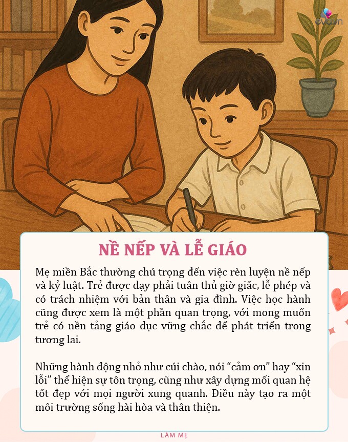 Những quy tắc mẹ Việt 3 miền Bắc - Trung - Nam dạy trẻ - 4