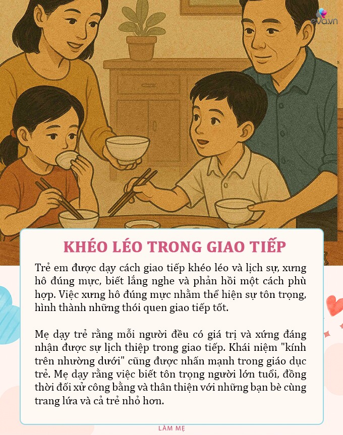 Những quy tắc mẹ Việt 3 miền Bắc - Trung - Nam dạy trẻ - 5
