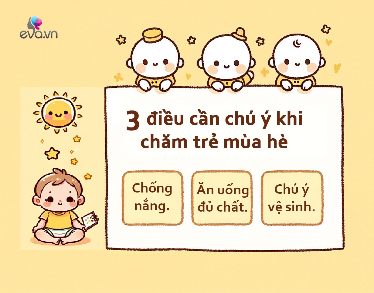 Nuôi con trong ngày hè nóng nực không còn là cơn ác mộng, có 3 mẹo để bé thoải mái và bố mẹ thư giãn - 3