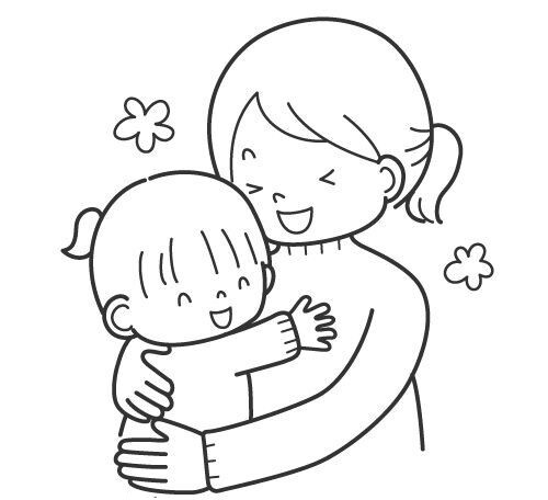 Tranh tô màu theo chủ đề: Gợi ý 20 mẫu tranh tô màu bé làm thiệp tặng mẹ - 4