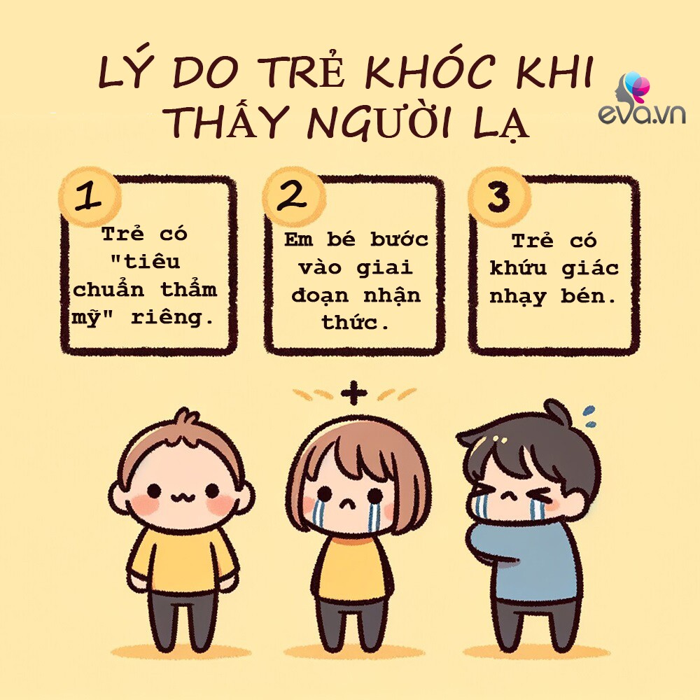 Vì sao trẻ sơ sinh đột nhiên khóc khi nhìn thấy người lạ? Không hề mê tín mà từ 3 lý do khó nói - 3