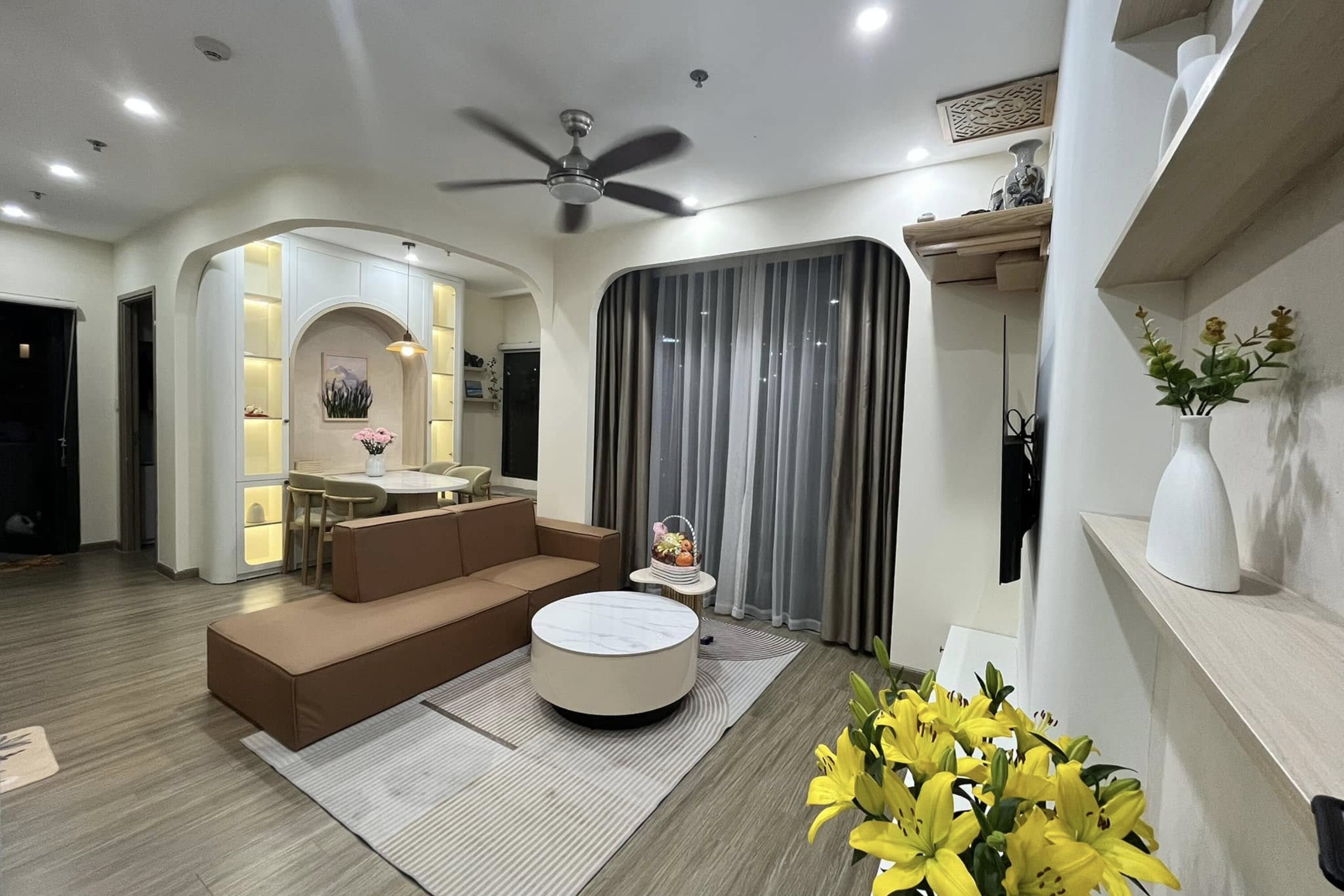 Rời nhà đất 4 tầng lên chung cư, mẹ trẻ Thanh Hoá chi 2,3 tỷ đồng biến căn hộ 64m2 thành tổ ấm khiến ai nhìn cũng thích mắt - 1