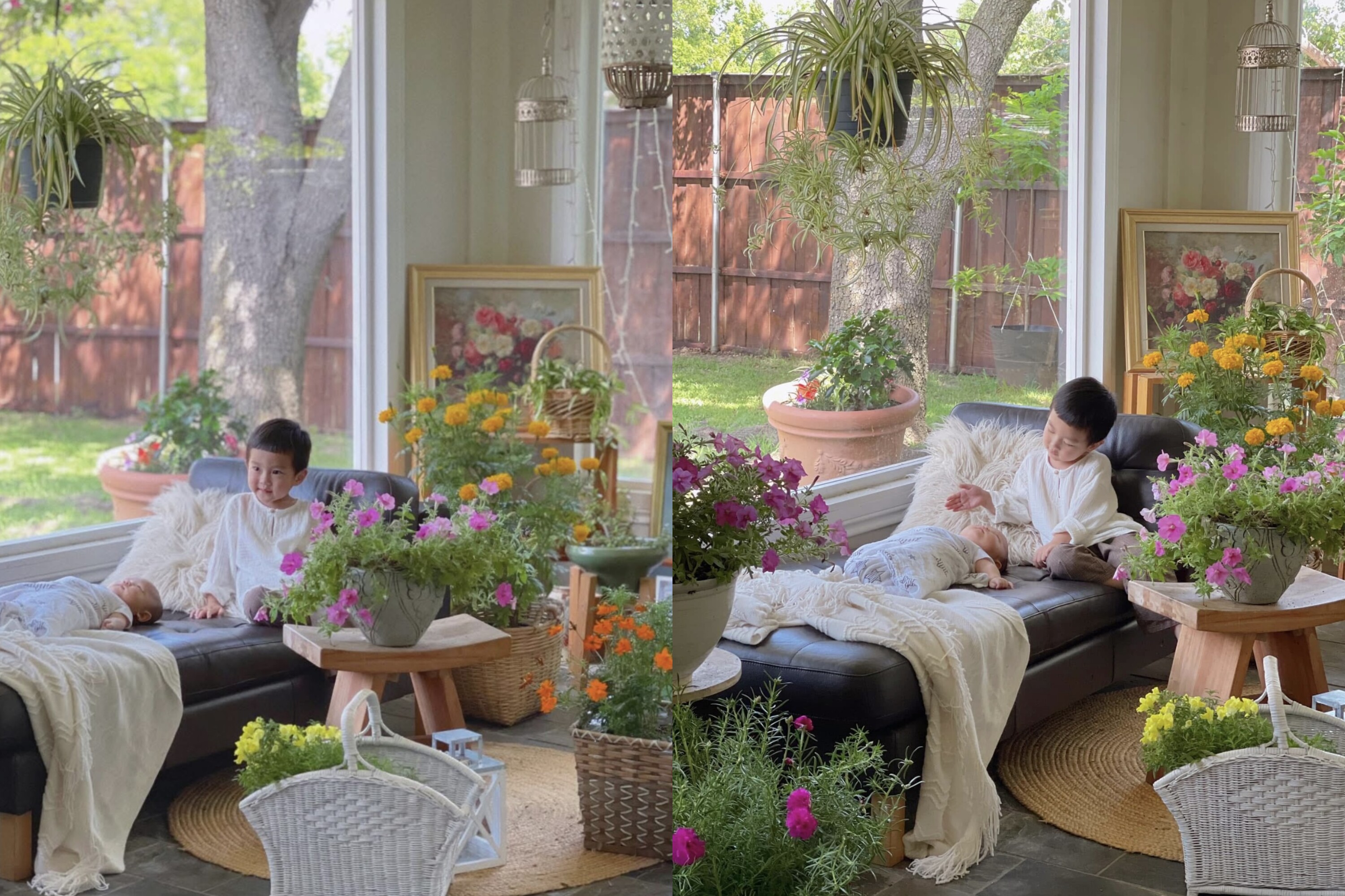 Mẹ Việt sống ở Mỹ xây căn nhà kính phủ đầy sắc hoa, phong cách vintage chữa lành đẹp đến nao lòng - 1