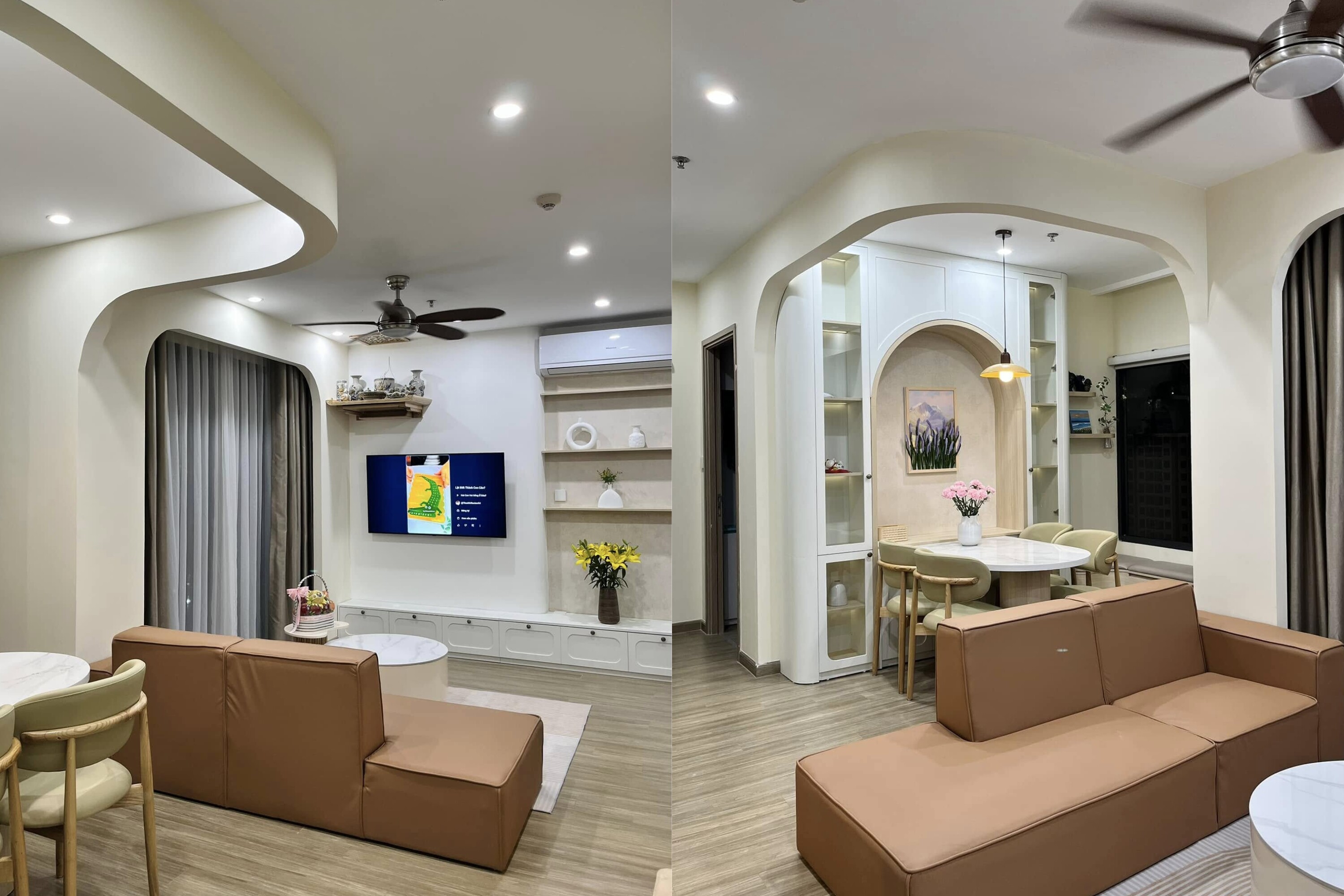 Rời nhà đất 4 tầng lên chung cư, mẹ trẻ Thanh Hoá chi 2,3 tỷ đồng biến căn hộ 64m2 thành tổ ấm khiến ai nhìn cũng thích mắt - 4
