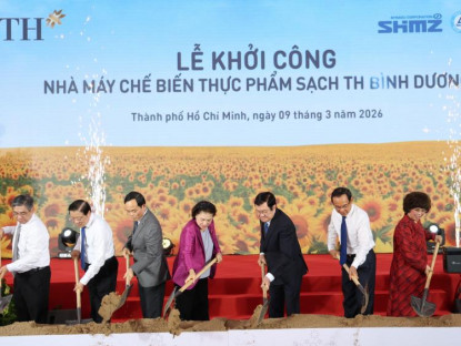 Nhịp cầu doanh nghiệp - Nhà máy chế biến thực phẩm sạch TH Bình Dương: công nghệ hiện đại hàng đầu thế giới trên nền tảng phát triển bền vững