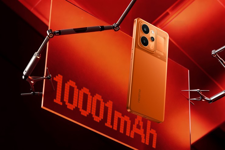 Realme tung smartphone pin "khủng" 10.0001mAh, có màu cam như iPhone 17 Pro Max - 1