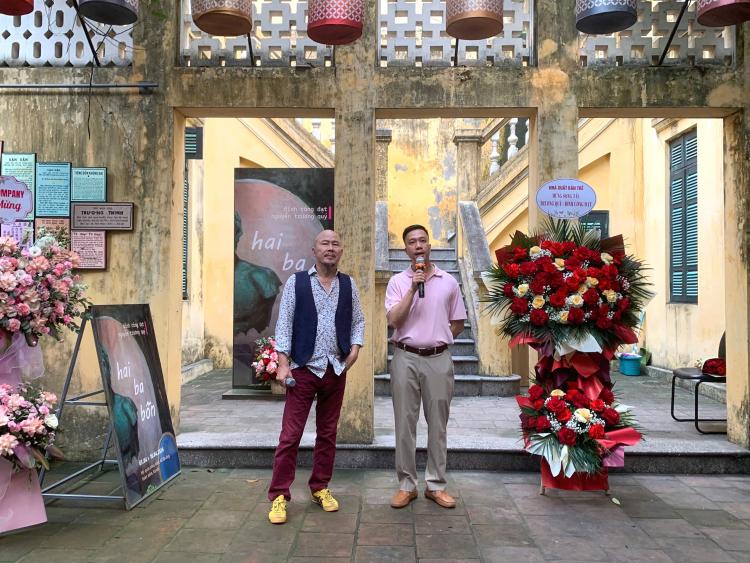 Triển lãm “Hai Ba Bốn…”: Hành trình tìm tòi và tự đối thoại sau mỗi lớp màu