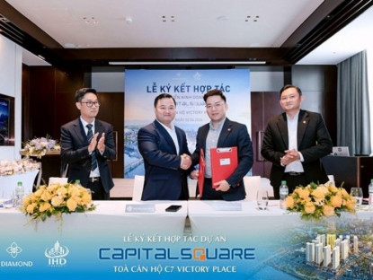 Thông tin doanh nghiệp - Tập đoàn IHD chính thức trở thành đơn vị phát triển kinh doanh tòa Victory Palace – dự án Capital Square
