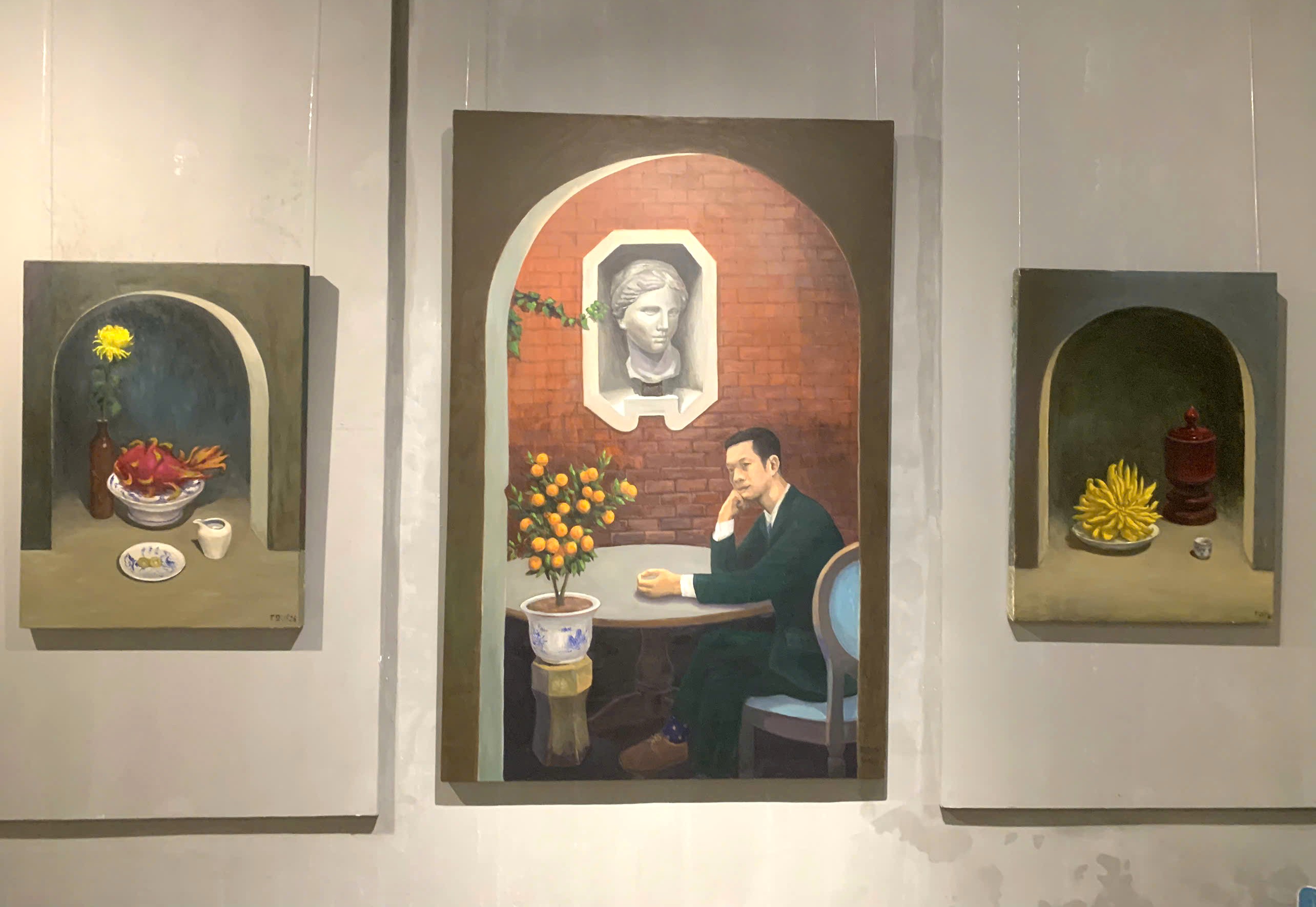 Triển lãm “Hai Ba Bốn…”: Hành trình tìm tòi và tự đối thoại sau mỗi lớp màu - 7