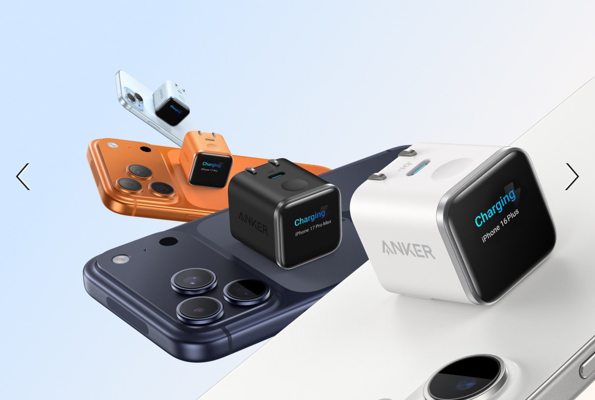 Anker trình làng bộ sạc tích hợp màn hình thông minh, tương thích iPhone và Xiaomi - 1