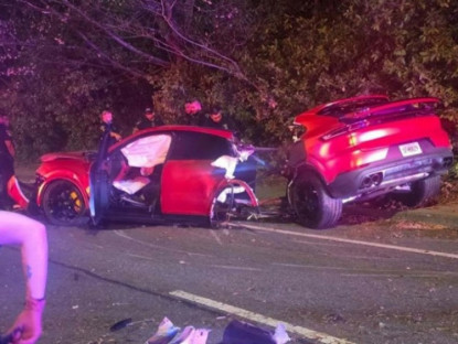 Giao thông - Kỳ tích Porsche Cayenne đứt đôi nhưng người lái vẫn an toàn