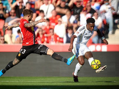 Thể thao - Tin mới nhất bóng đá chiều 5/4: Pablo Maffeo 2 năm liên tiếp trêu tức Vinicius