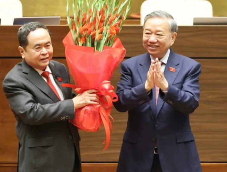 Đồng chí Trần Thanh Mẫn tái đắc cử chức vụ Chủ tịch Quốc hội