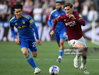 Thể thao - Kết quả bóng đá West Ham - Leeds United: Sao Nhật Bản tỏa sáng (FA Cup)
